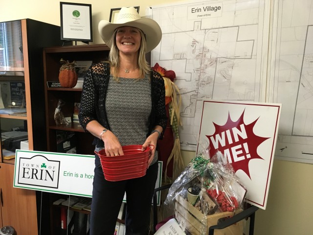 Equine Erin at Erin District High School - Picking a winner of the draw